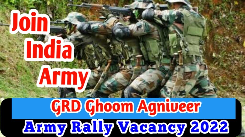 Ghoom Agniveer Army Rally Bharti